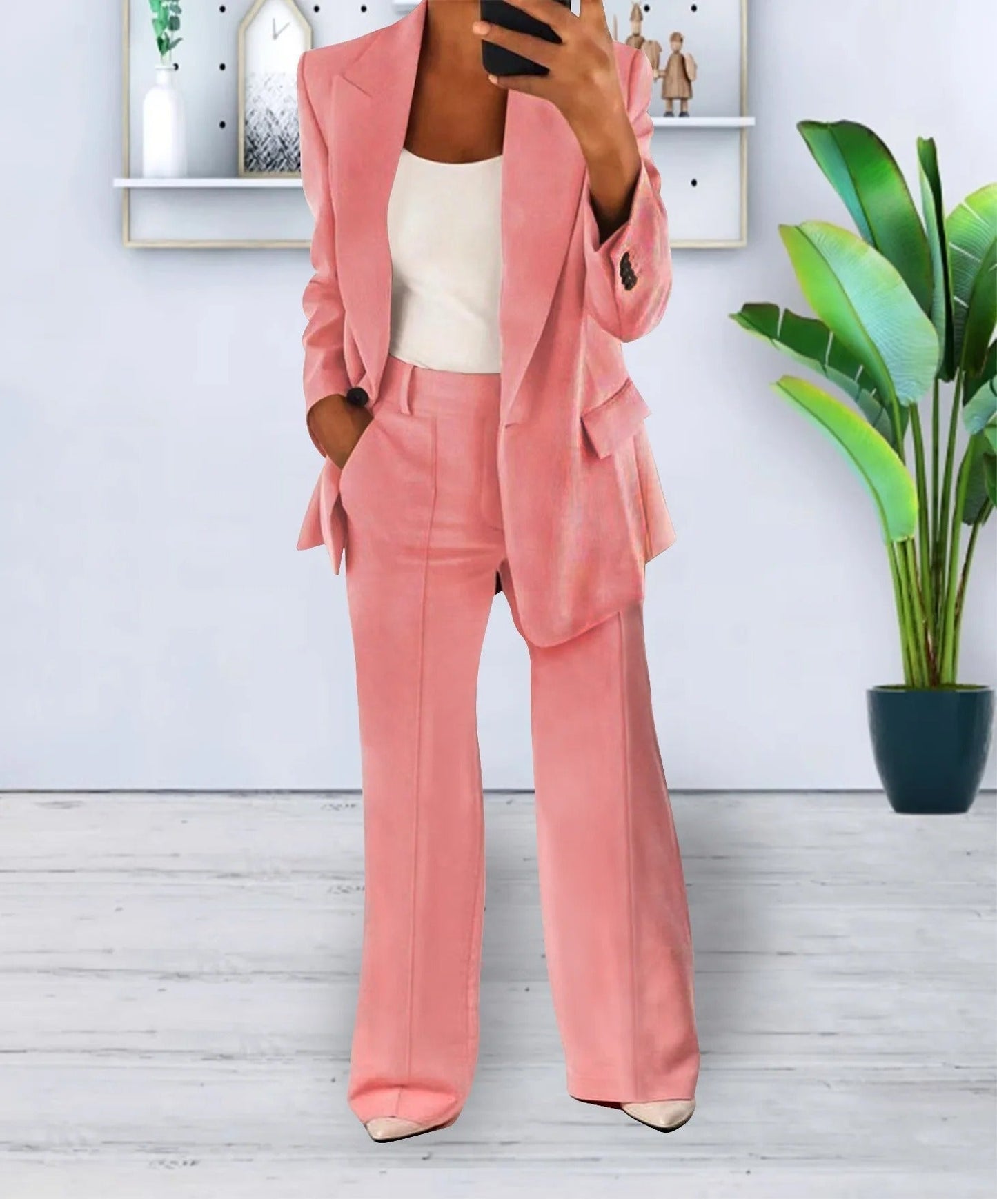 Women's 2 Piece Suit Set