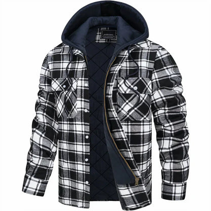 Classic Plaid Wool Jacket