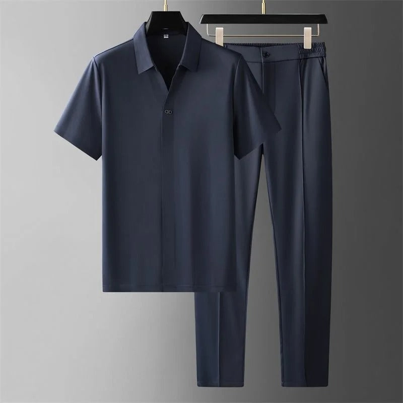 Relaxed Fit Shorts and Lightweight Tee Set