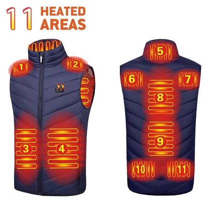 Warm Women's Heated Vest with Multiple Heat Settings