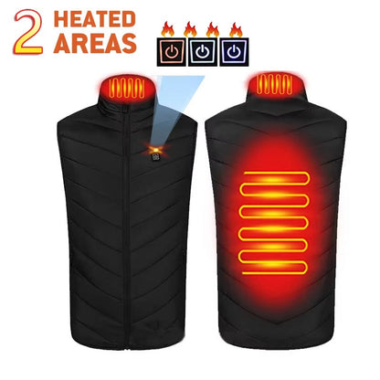 Warm Women's Heated Vest with Multiple Heat Settings