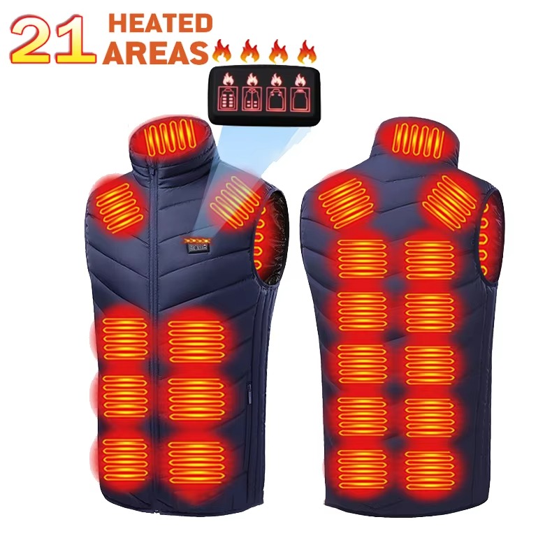 Warm Women's Heated Vest with Multiple Heat Settings