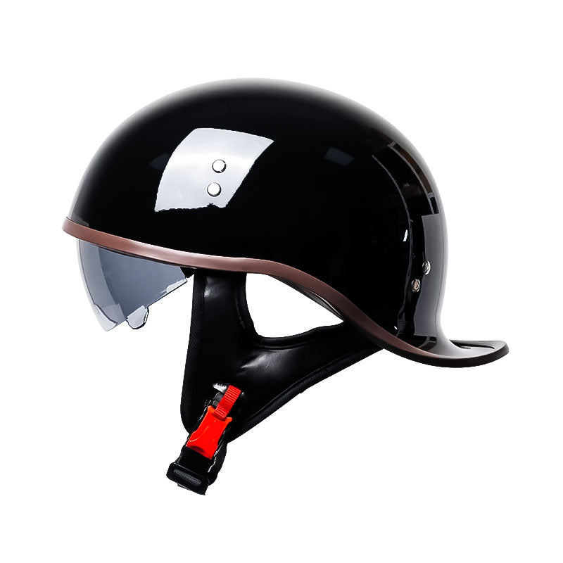 Durable Motorcycle Open Face Helmet Visor DOT Certified