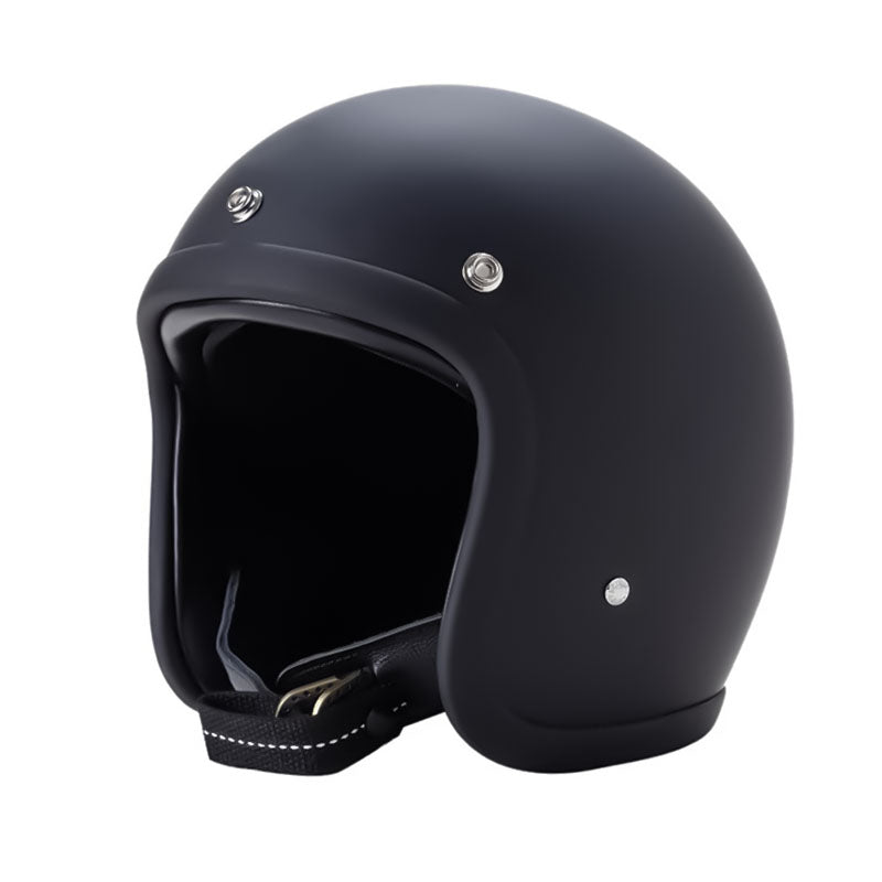 Retro Style Motorcycle Helmet DOT ECE Certified