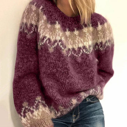 Warm Icelandic Chunky Knit Sweater