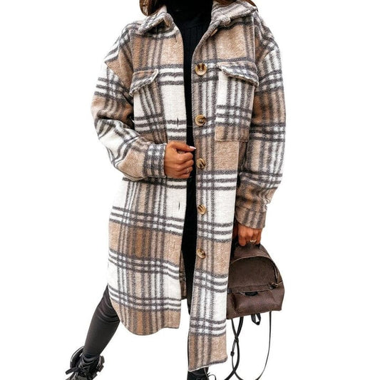 Soft Plush Fleece Jacket for Ladies - OutfitLondon