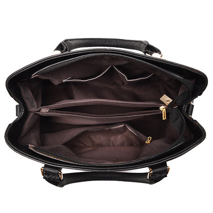 Faux Leather Tote Handbag Eliza