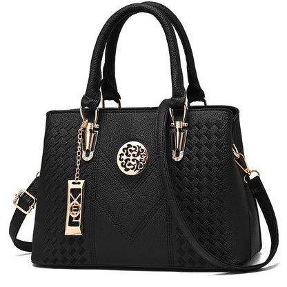 Faux Leather Tote Handbag Eliza - OutfitLondon