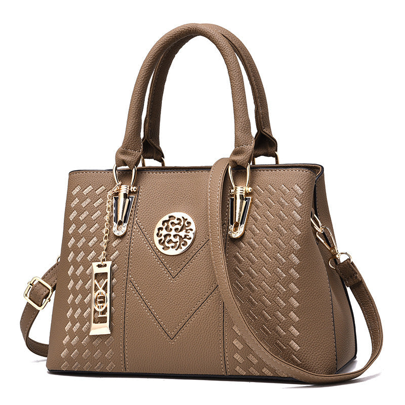 Faux Leather Tote Handbag Eliza
