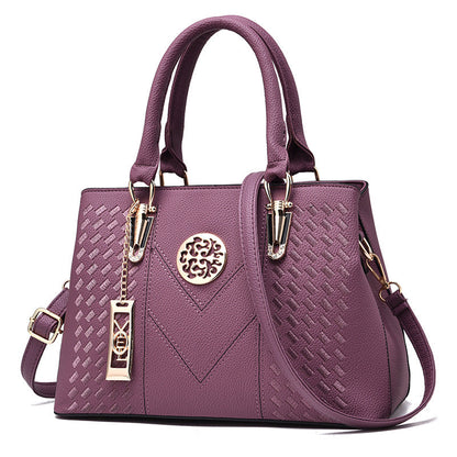 Faux Leather Tote Handbag Eliza