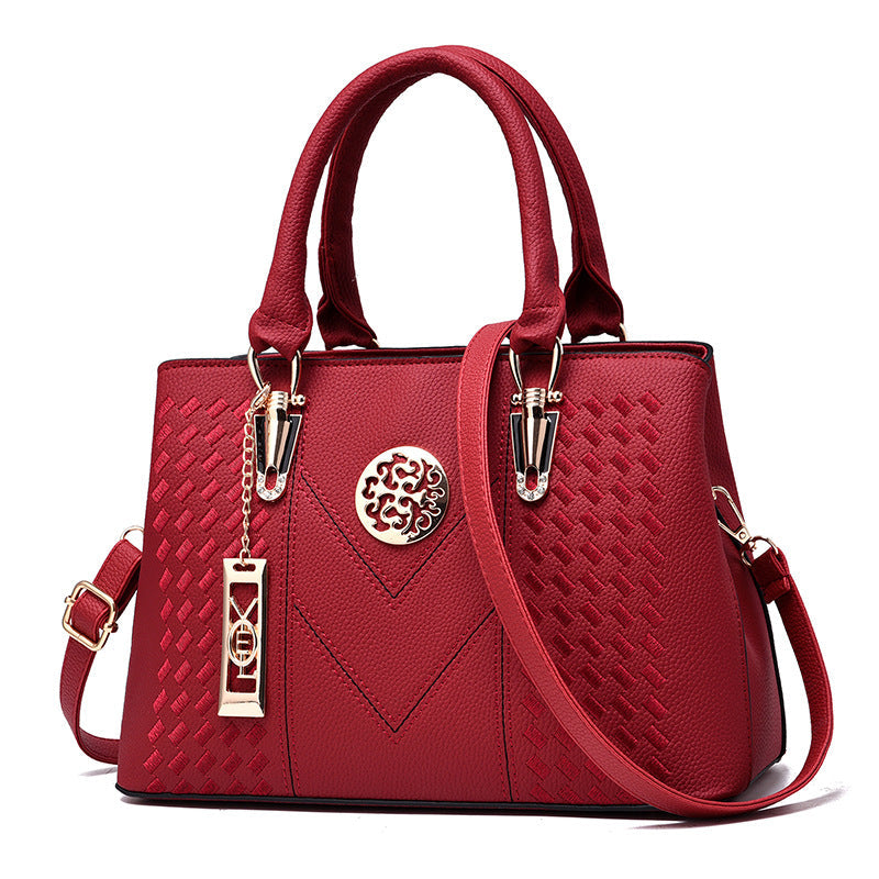 Faux Leather Tote Handbag Eliza
