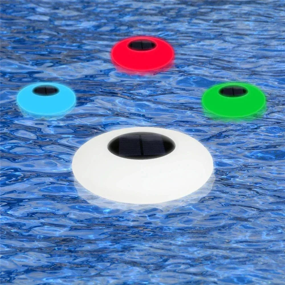 Stylish Solar Powered Floating Pool Light