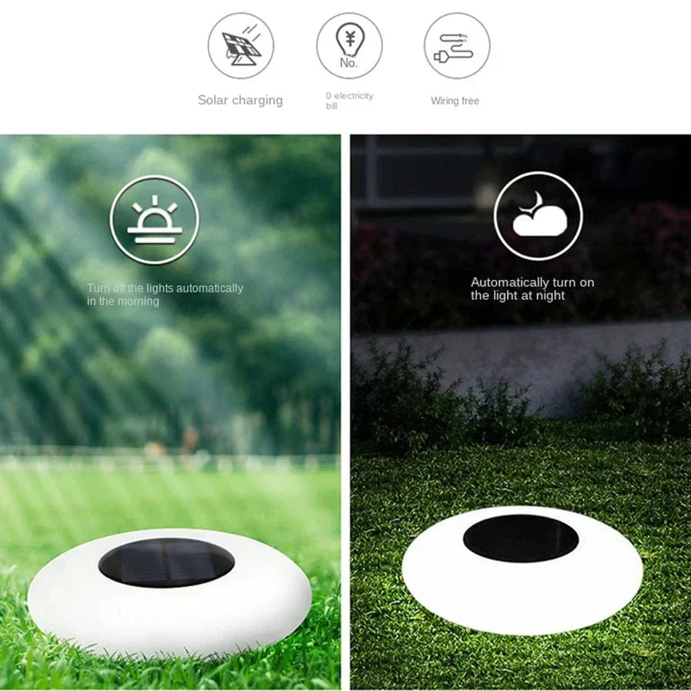 Stylish Solar Powered Floating Pool Light
