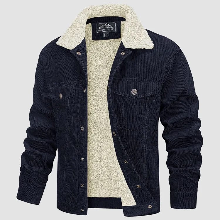 Rugged Textured Men's Jacket