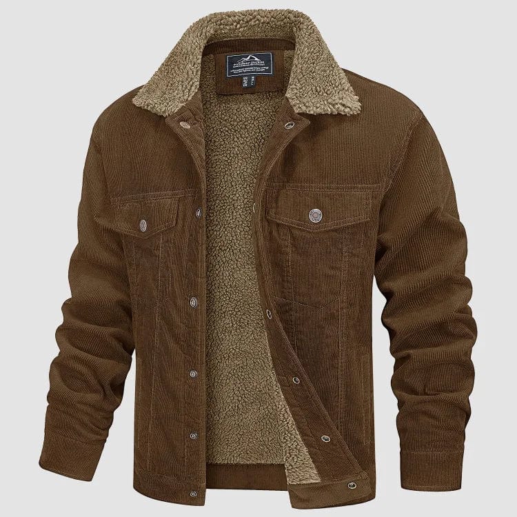 Rugged Textured Men's Jacket