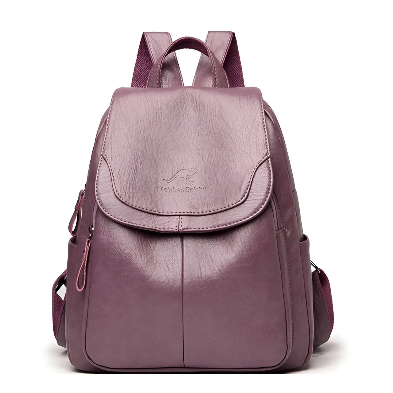 Classic Brown Ladies Backpack Bag