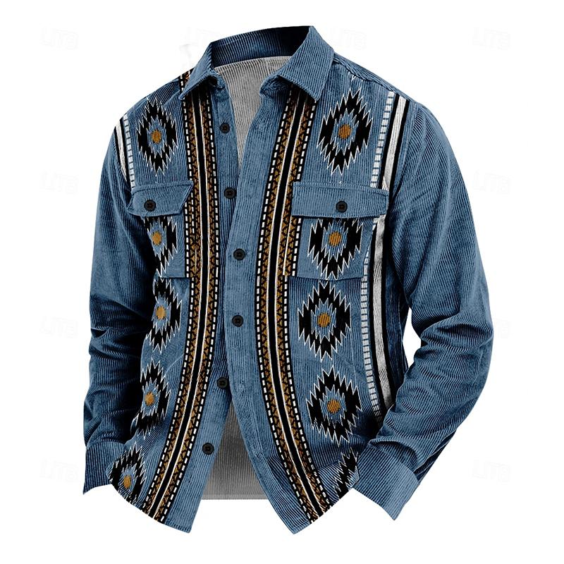 Classic Mens Button Front Jacket - OutfitLondon