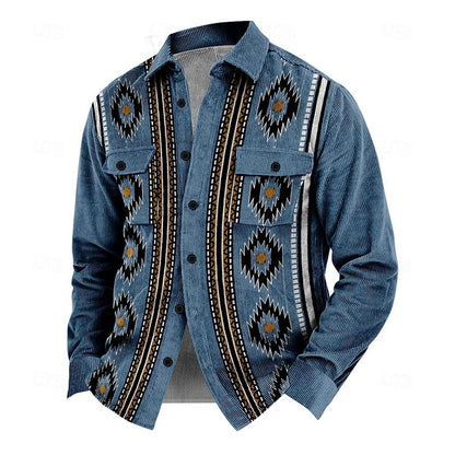 Classic Mens Button Front Jacket - OutfitLondon