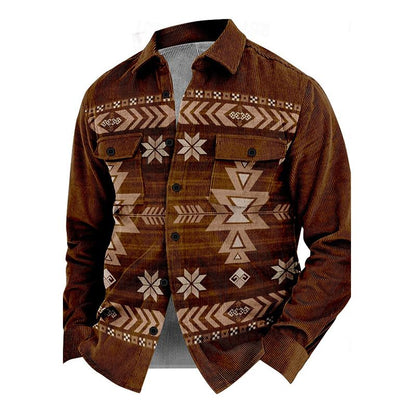 Classic Mens Button Front Jacket