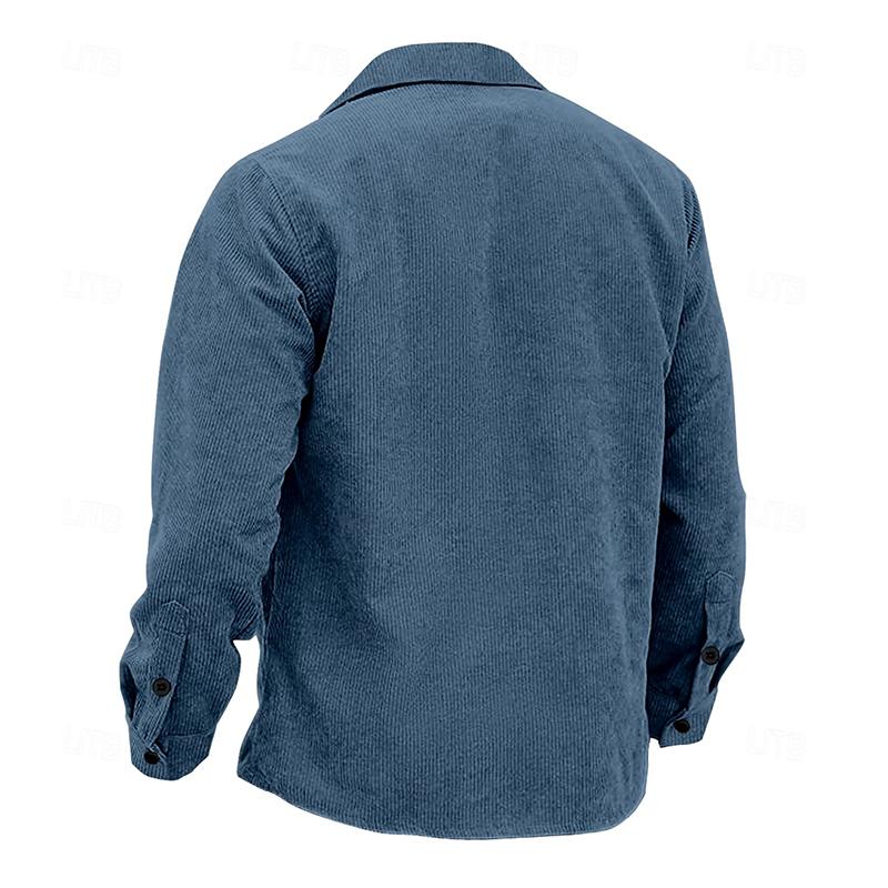 Classic Mens Button Front Jacket