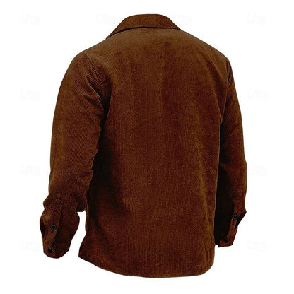 Classic Mens Button Front Jacket