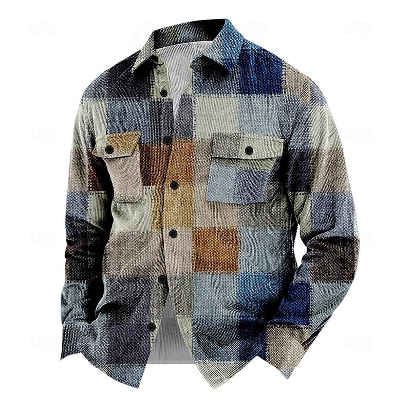 Classic Mens Button Front Jacket