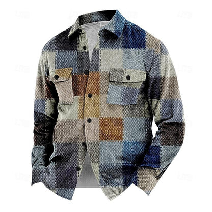 Classic Mens Button Front Jacket