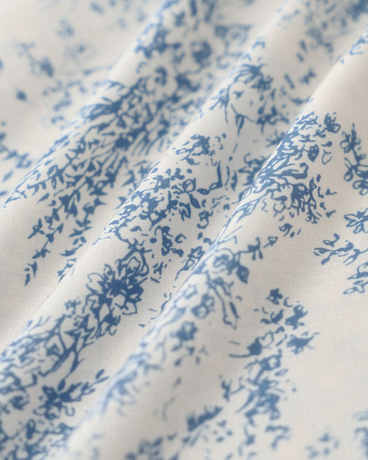 Vivienne | Ruched Fit Blue Floral Sundress