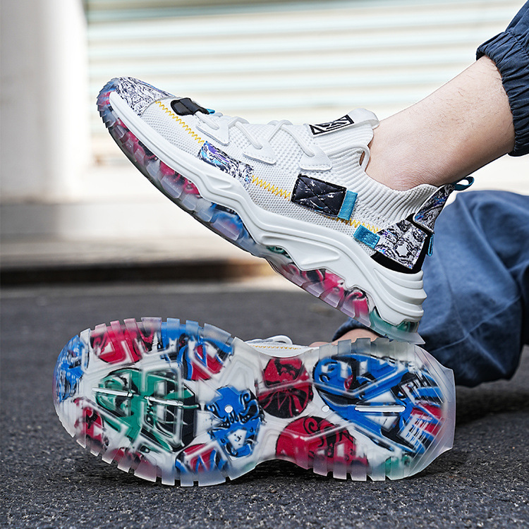 Trendy Women's Thick Sole Sneakers