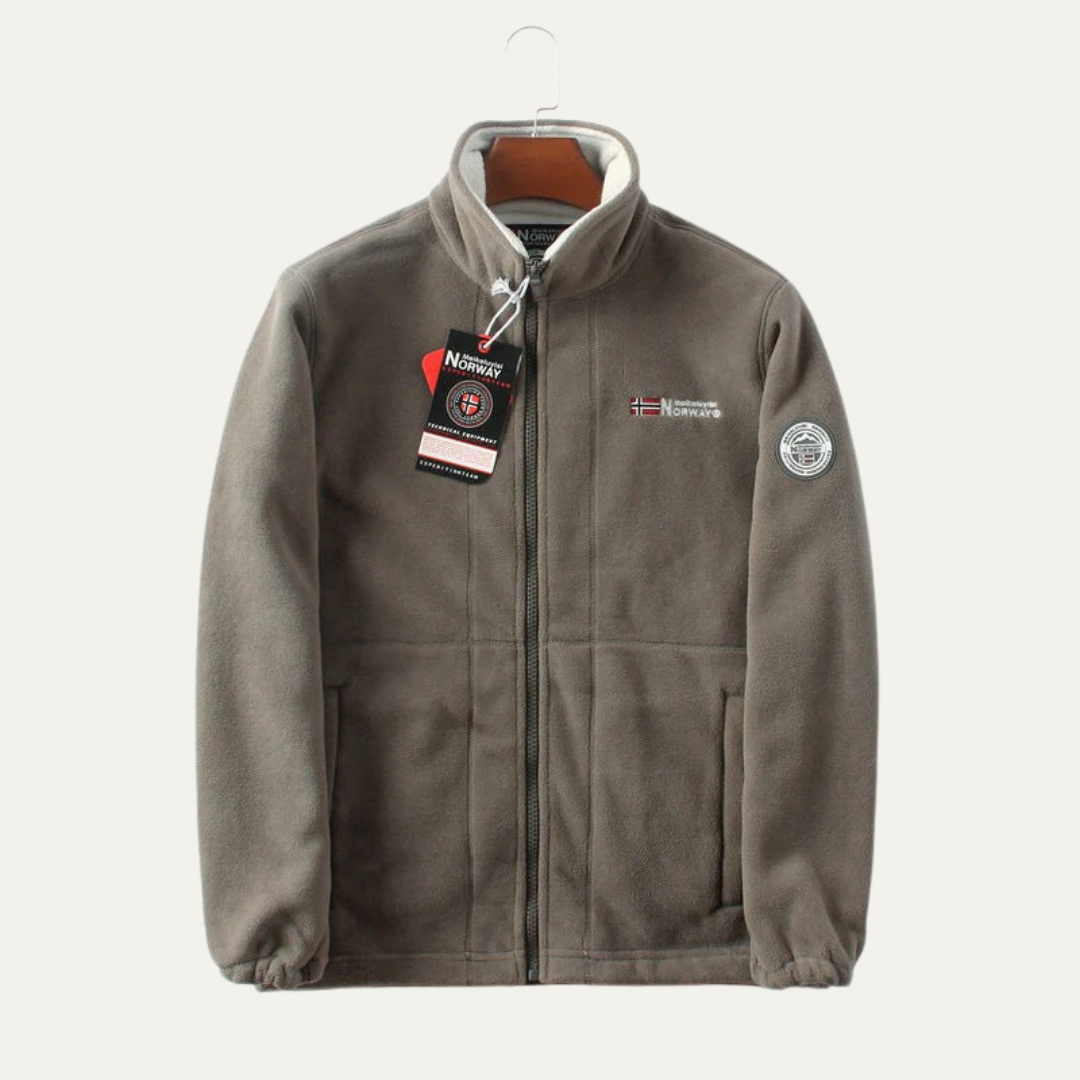 Soft Men's Fleece Zipper Jacket - OutfitLondon
