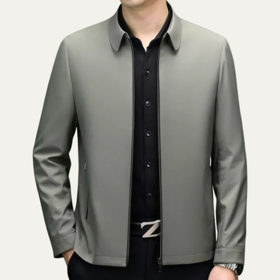 Classic Slim Fit Harrington Coat