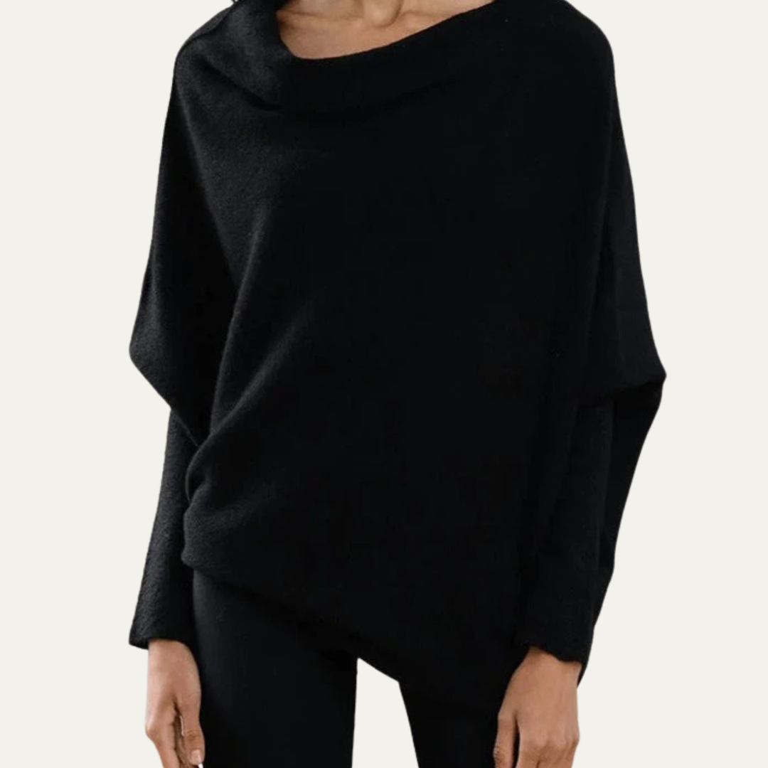 Casual Drop Shoulder Cozy Knit Sweater