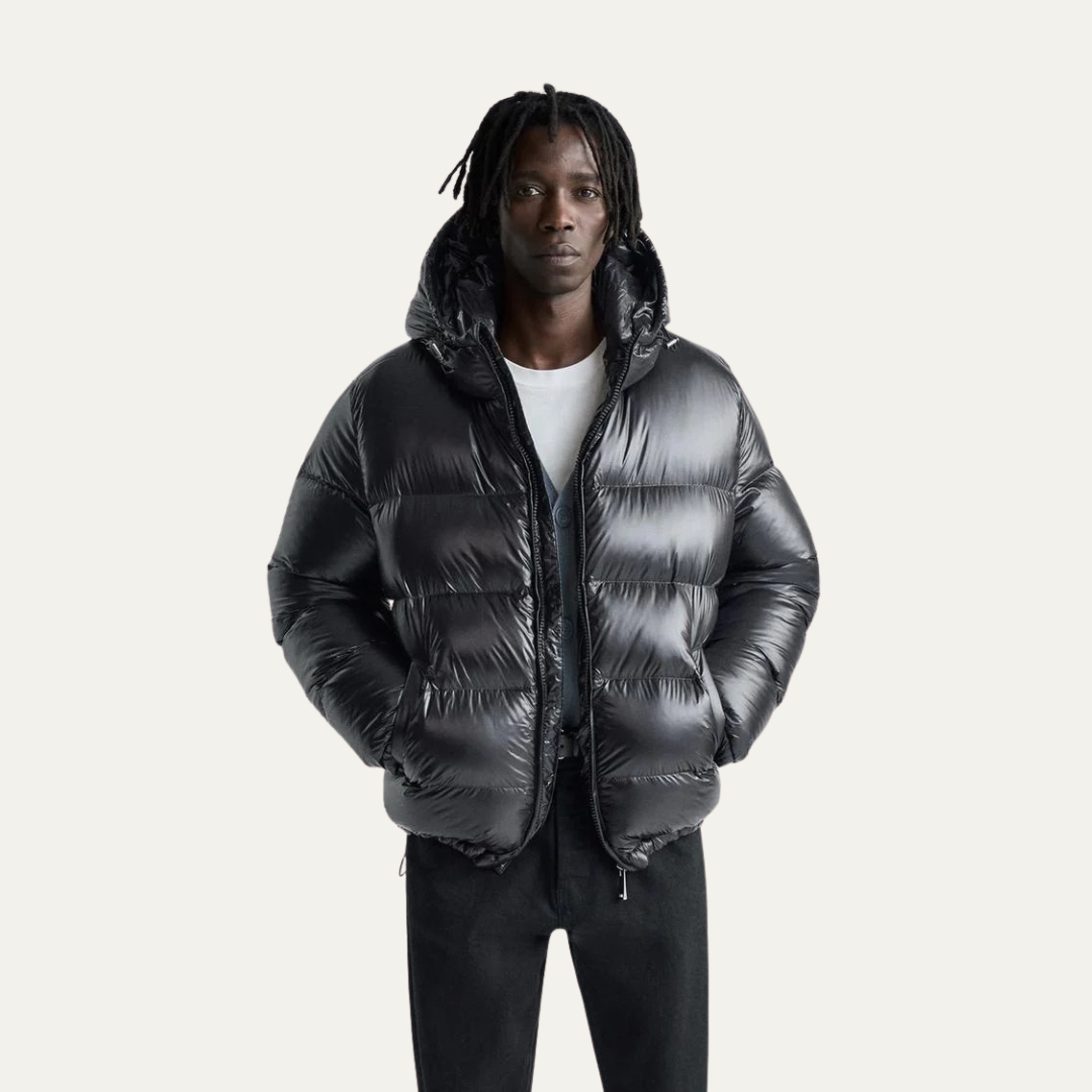 Men's Waterproof Padded Parka Jacket - OutfitLondon