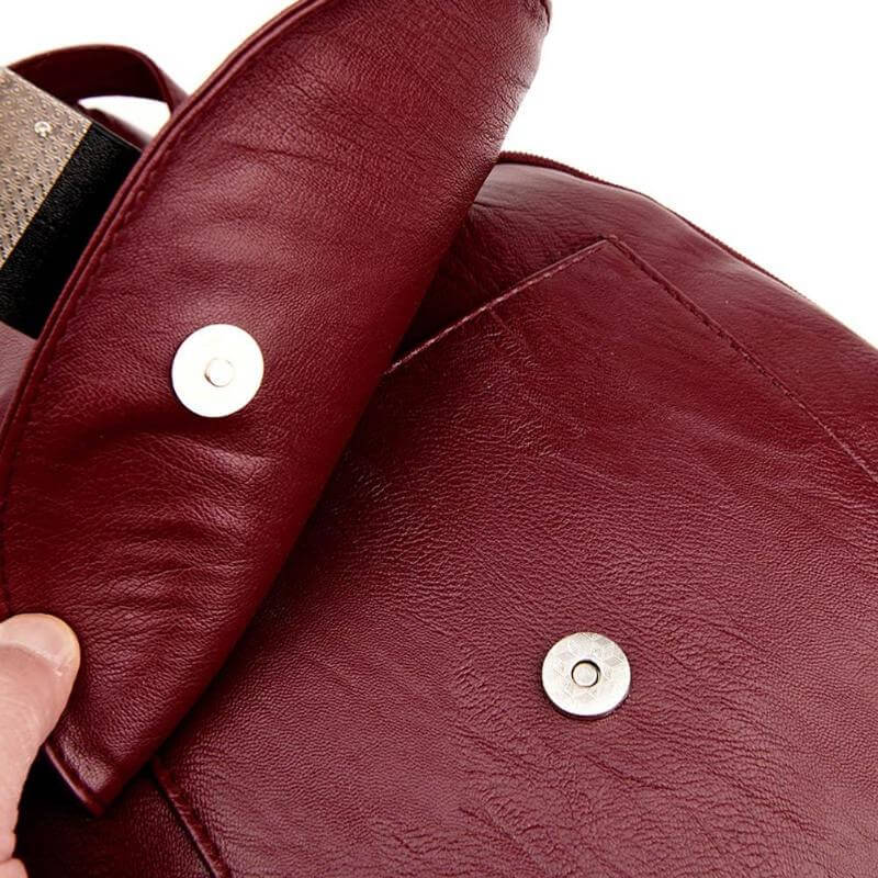 Durable Waterproof Ladies Leather Backpack