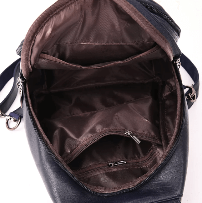 Durable Waterproof Ladies Leather Backpack