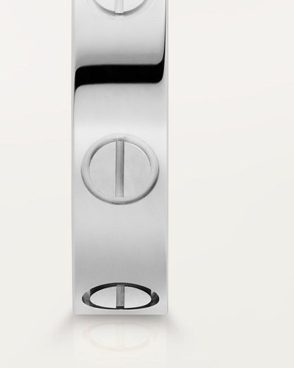 Simple Silver Unisex Zinc Ring Size 1