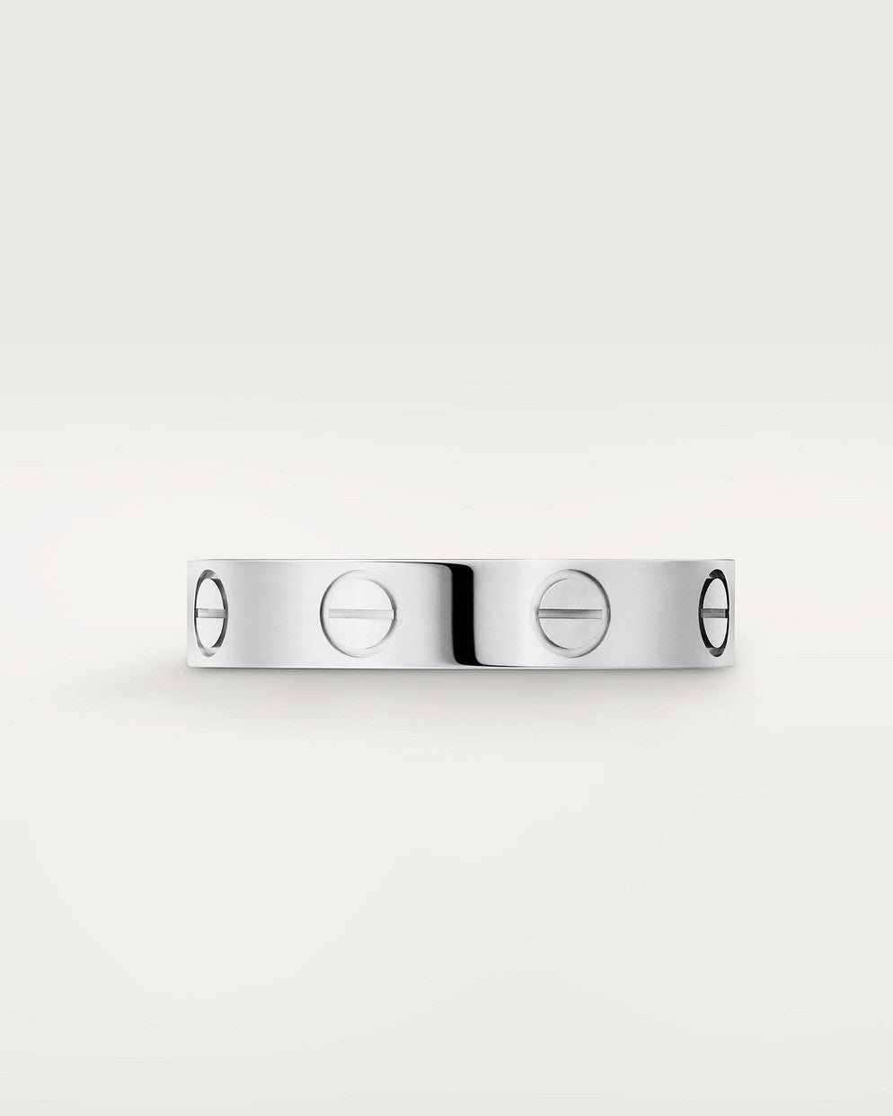 Simple Silver Unisex Zinc Ring Size 1
