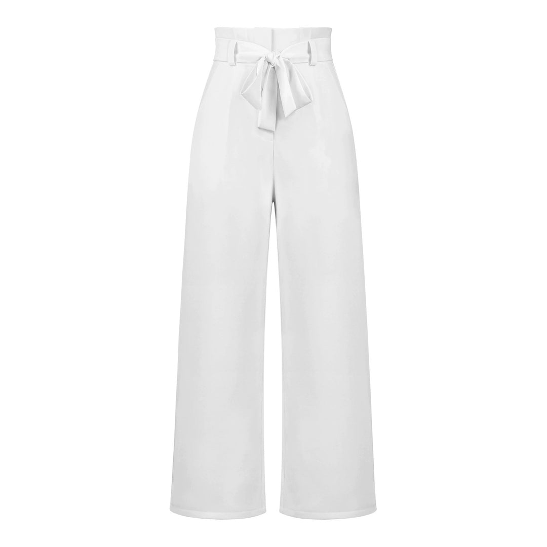 Elegant High Waisted Wide Leg Pants for Women