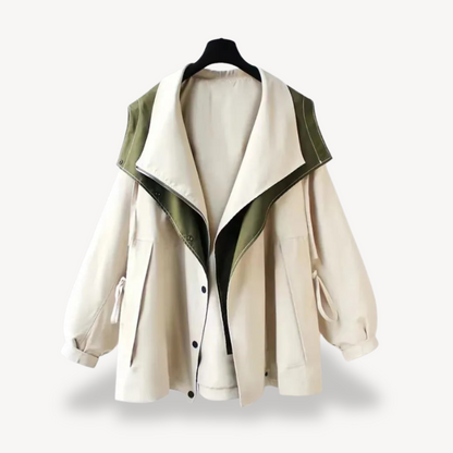 Stylish Belted Raincoat for Ladies