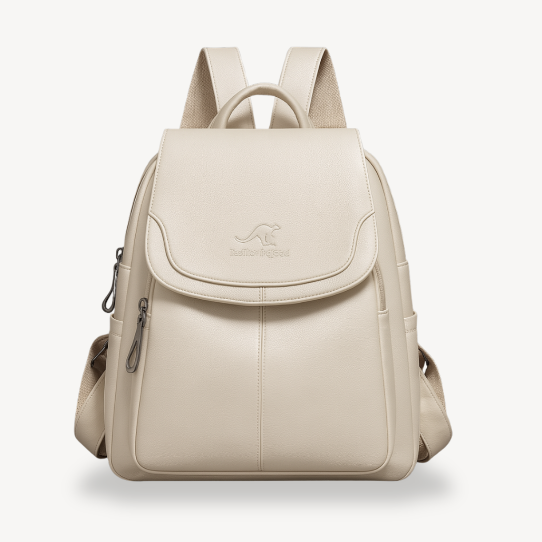 Stylish Ladies Leather Rucksack
