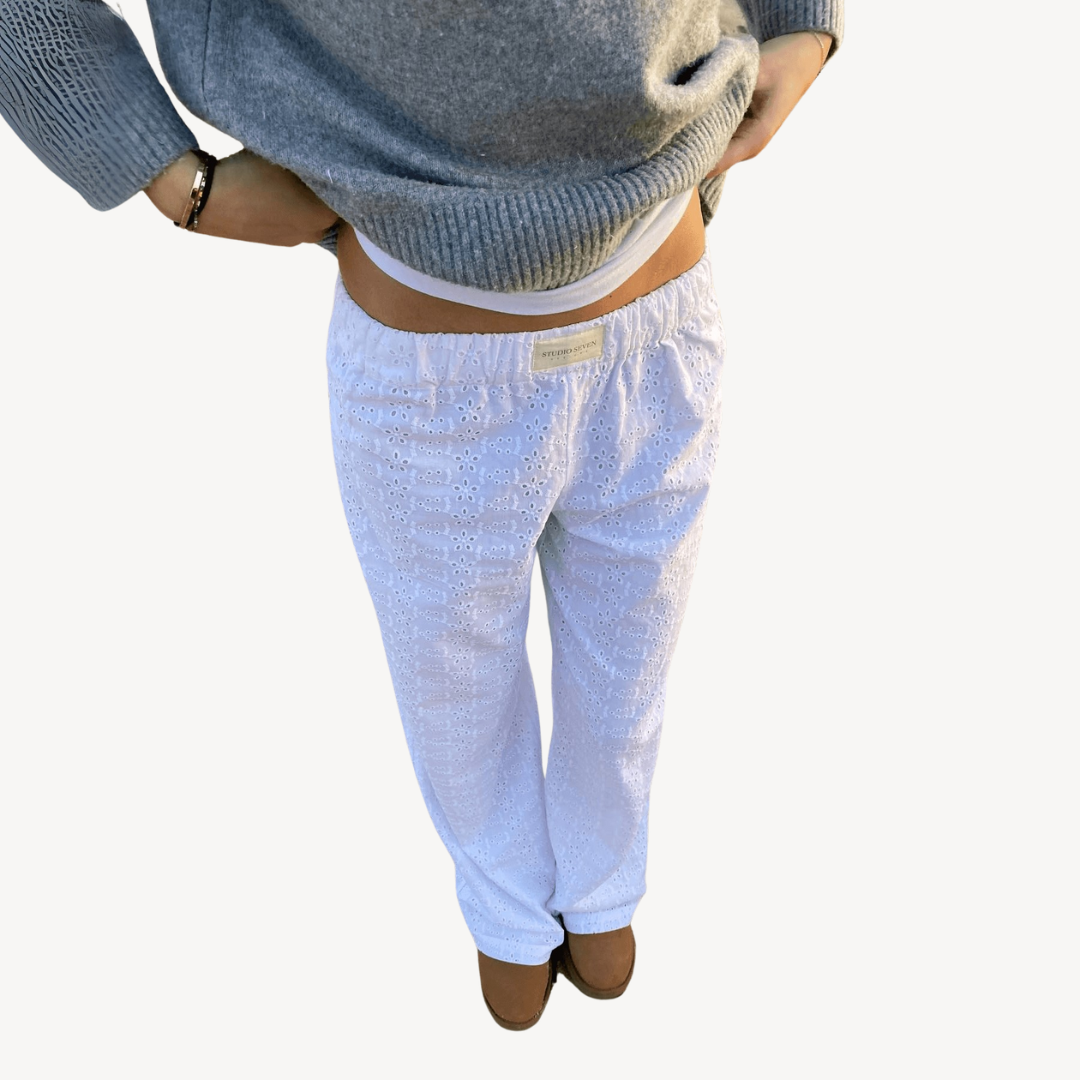 Relaxed Fit Cotton Lounge Pants