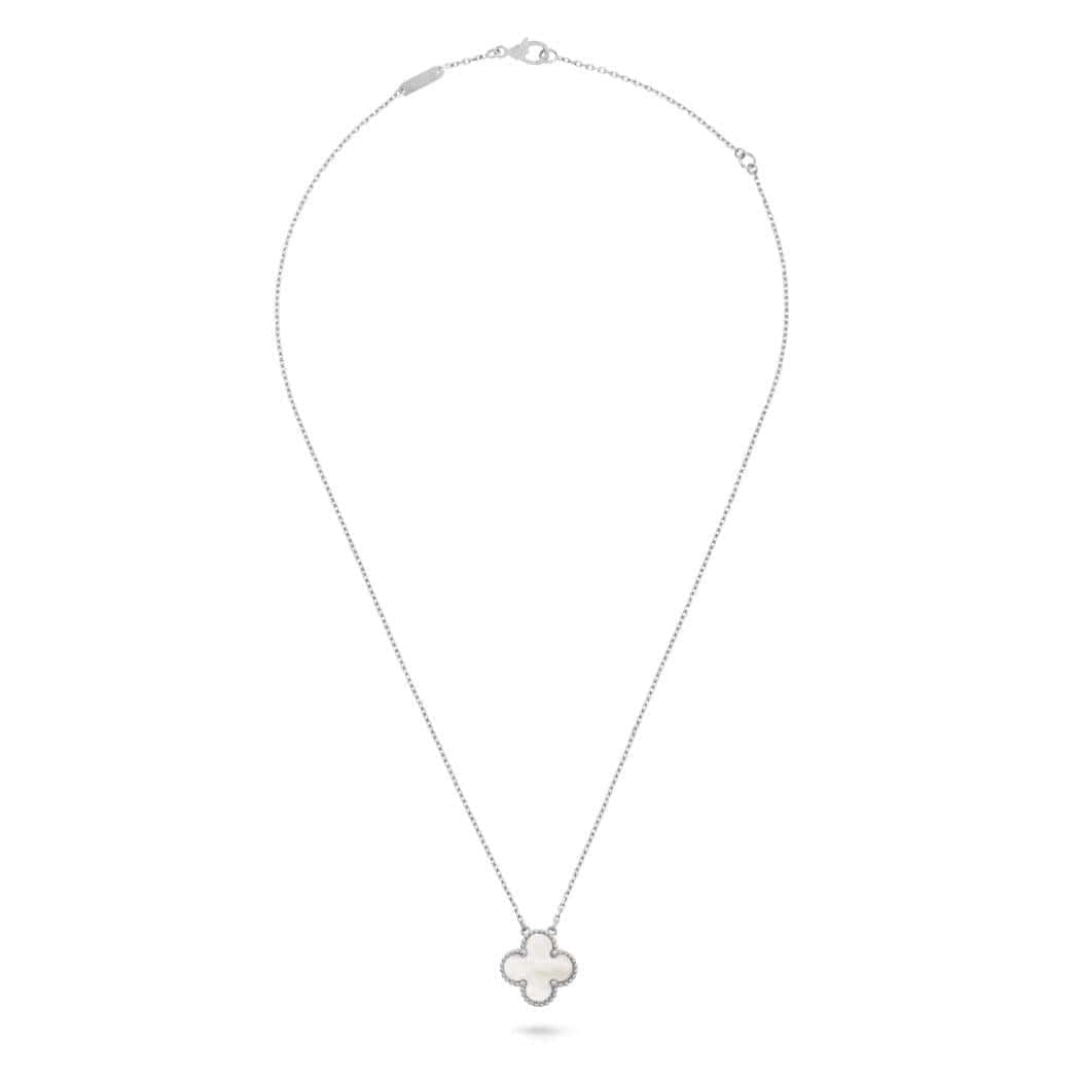 Delicate Floral Pendant Necklace