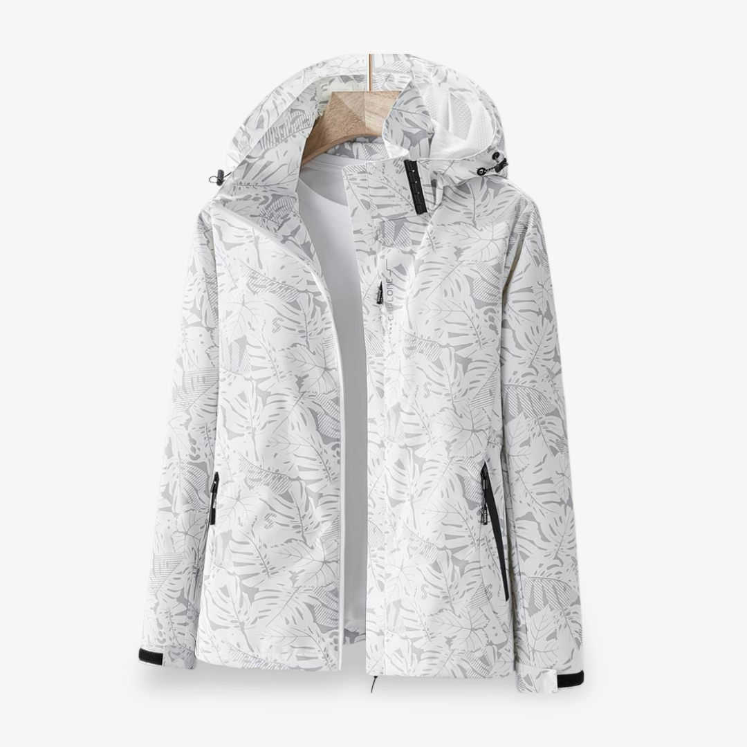 Men's Patterned Lightweight Windbreaker Coat