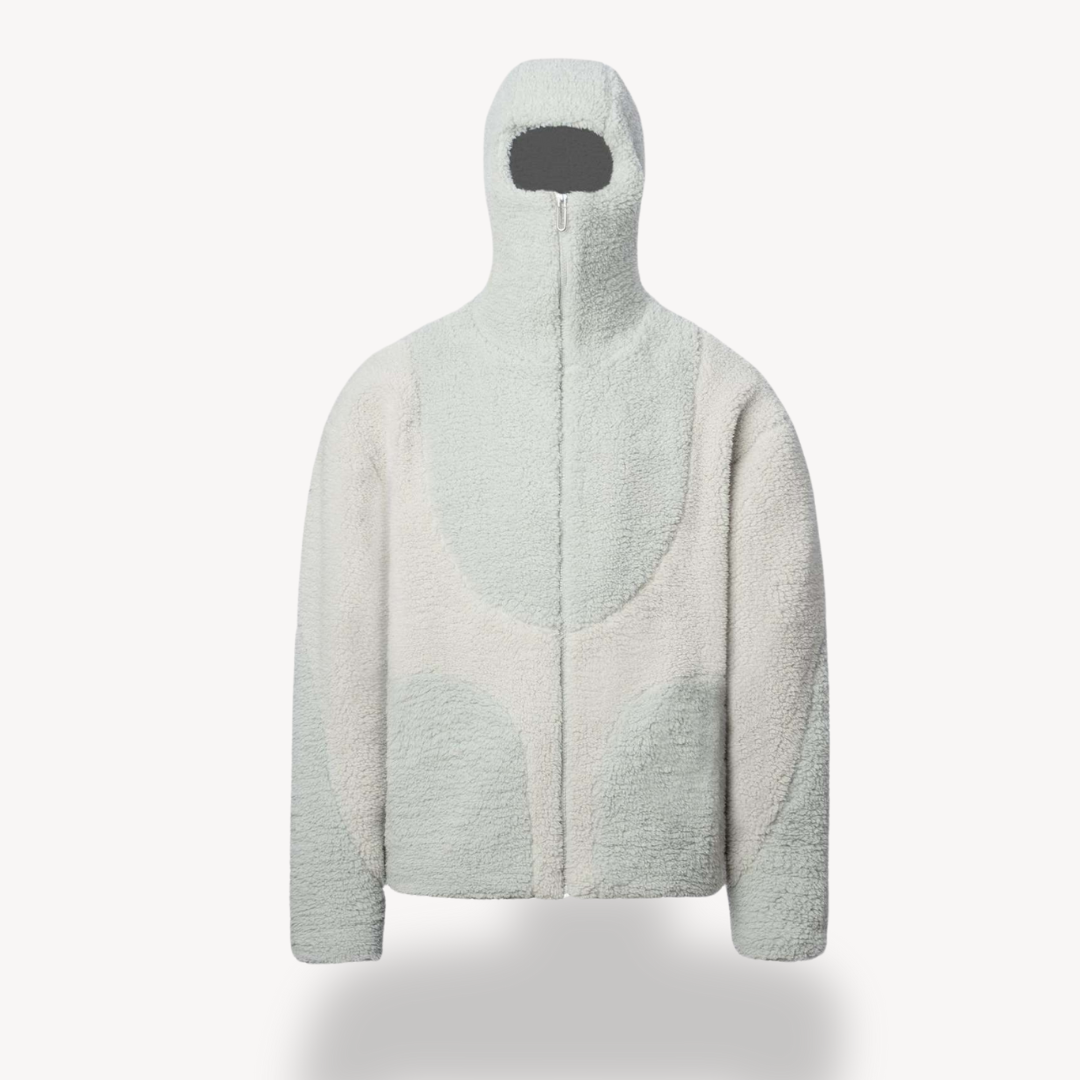 Warm Fleece Hooded Sherpa Jacket