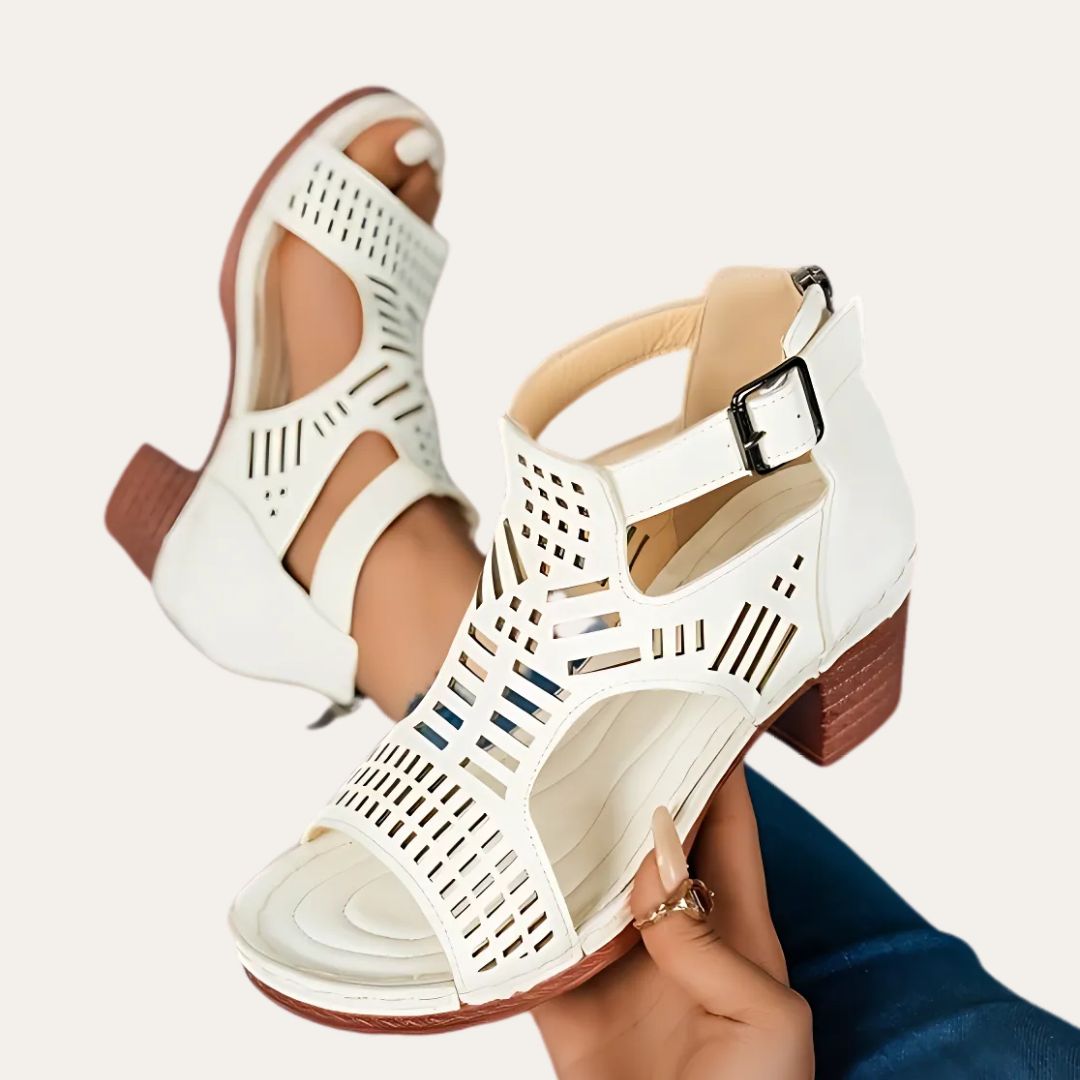 Ladies High Heel Summer Sandals - OutfitLondon