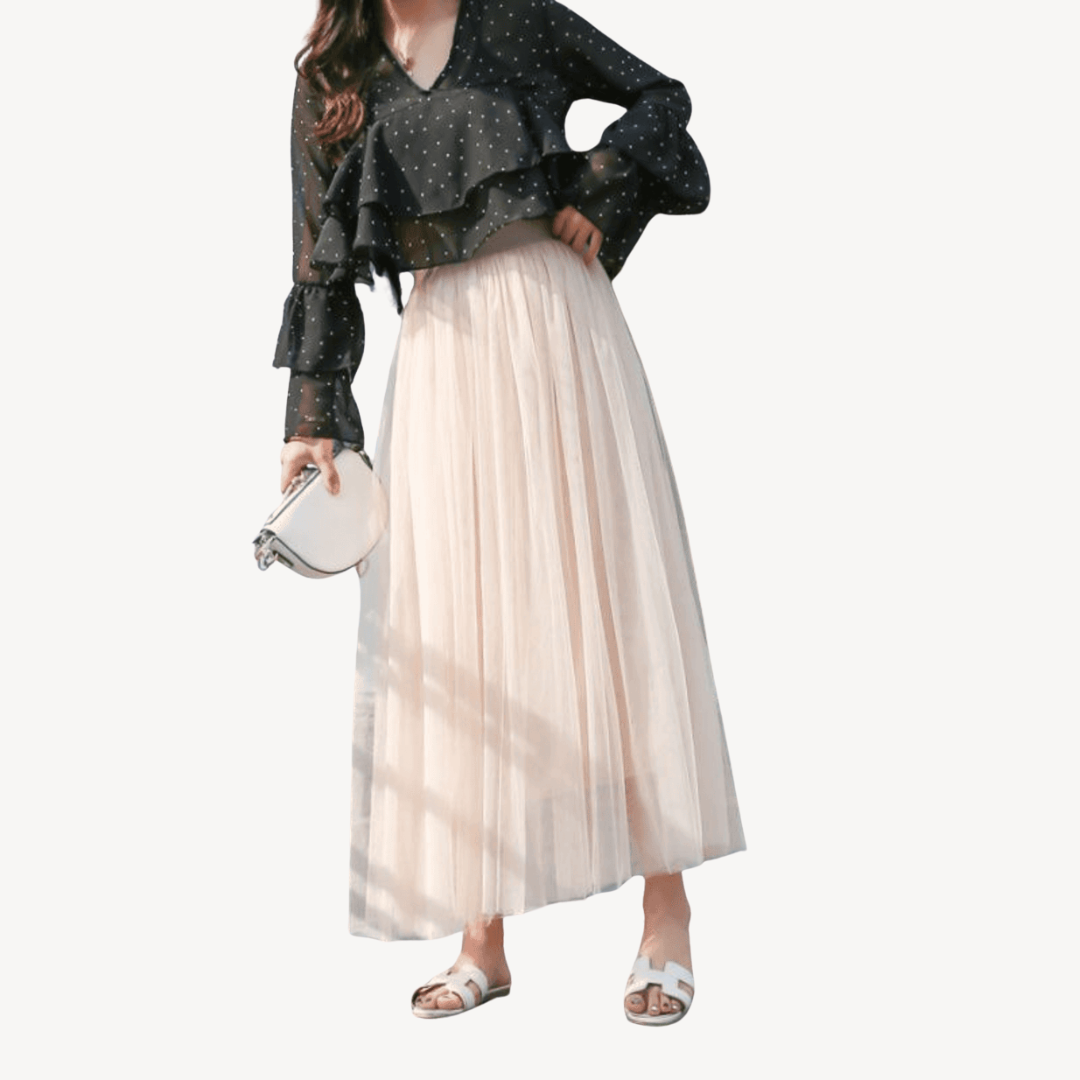 Flowy Long Skirt for Ladies