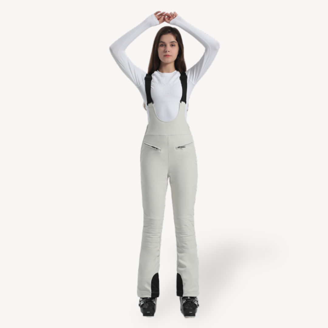 Ladies Snow Pants Bib Overalls