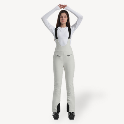 Ladies Snow Pants Bib Overalls