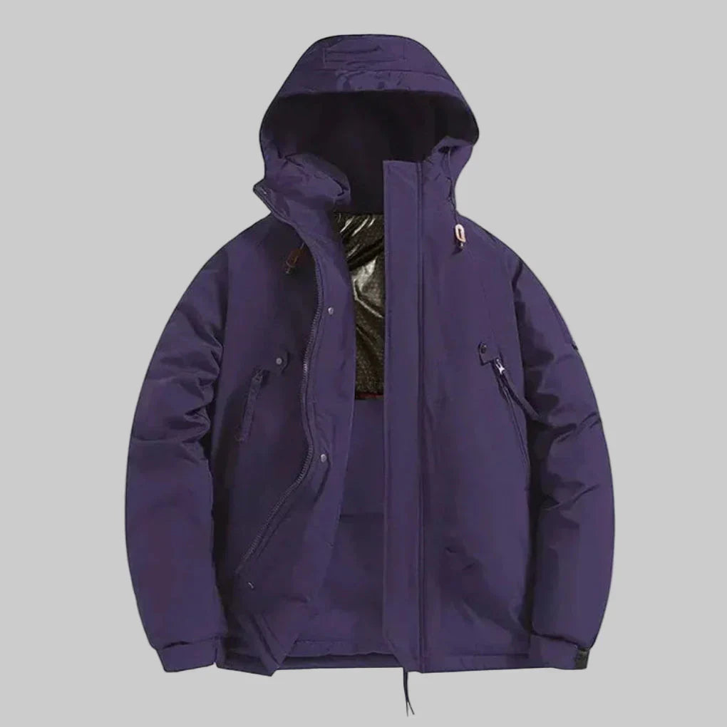 Warm Waterproof Hooded Coat