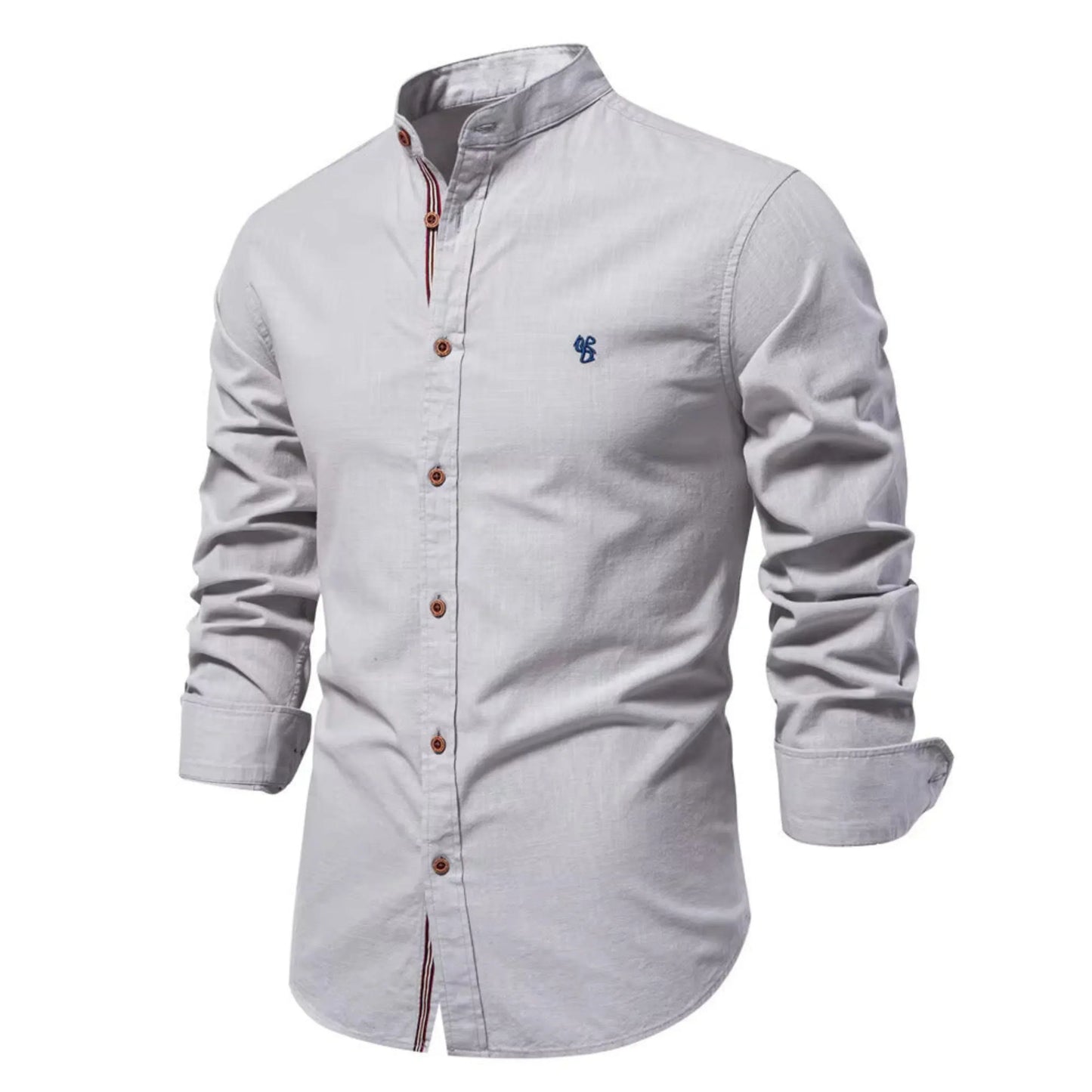 Wallace | Slim Fit Long Sleeve Polo Shirt